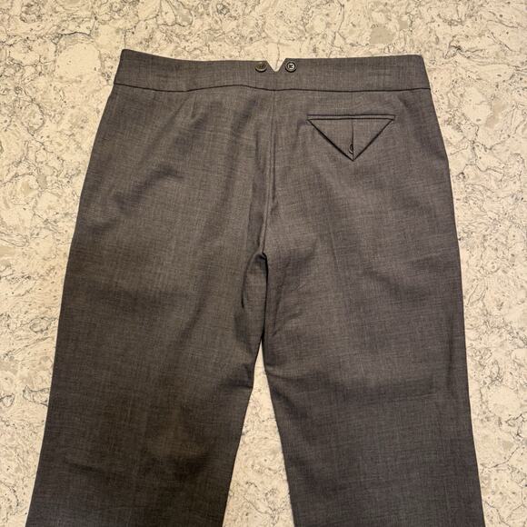 Vintage Y2K Capri Pants Size 8 Wool Tailored Carrie Bradshaw 90s - Picture 7 of 13